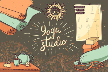 Yoga Studio Sketch