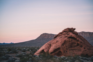 desert sunset