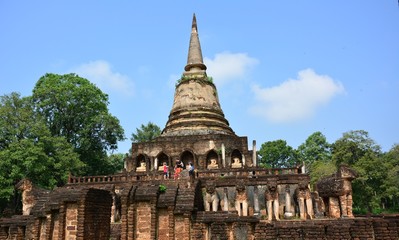 Fototapeta premium Old pagoda,landscape views,temple.
