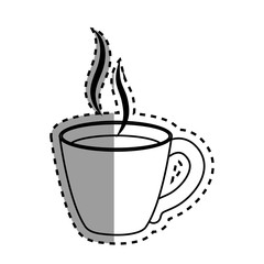 Delicious fresh coffee icon vector illustration graphic design