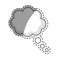 Comic bubble speakbox icon vector illustration graphic design