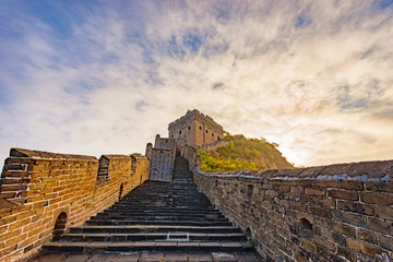 China Jinshanling scenery in the Great Wall.