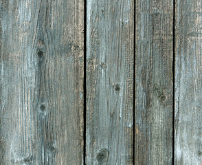 Fototapeta premium Old chipboard paited fence.