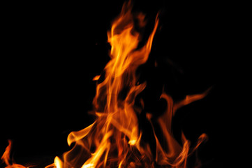 Fototapeta premium fire flame