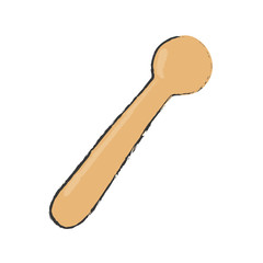 Spa stick massage tool icon vector illustration graphic design