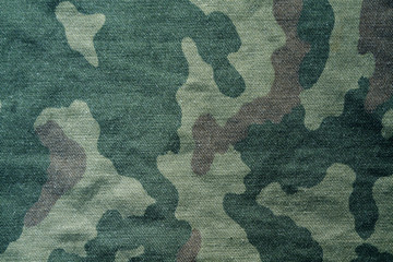 Textile camouflage cloth pattern. - obrazy, fototapety, plakaty