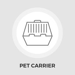 Pet Carrier Flat Icon