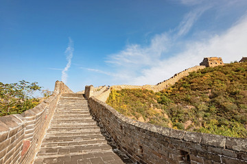 China Jinshanling scenery in the Great Wall.