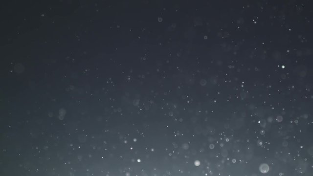 backlit dust particles with bubble like bokeh floating in slow motion, 180fps prores footage