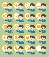 ビジネスマン　アイコン