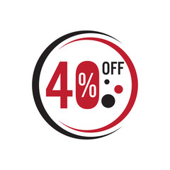 discount off 40%