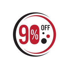 discount off 90%