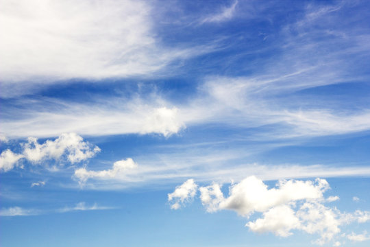 bblue sky and clouds