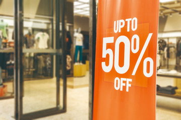 Naklejka premium Sale, discount, promotion
