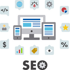 SEO icons (conceptual design)