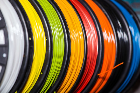 ABS wire plastic for 3d printer of different colors