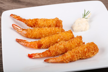 Prawn tempura