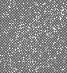 Snow on transparent background Abstract Christmas and New Year.