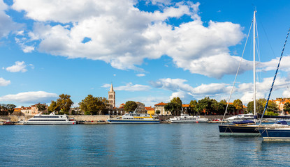 Stadtpanorama von Zadar, Kroatien