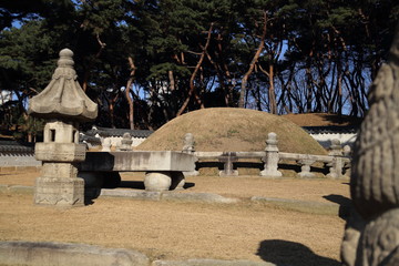 Queen jeonghyeon royal tomb,seolleung,world heritage,korea
