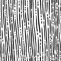 Ink abstract seamless pattern. Background with artistic strips and dots