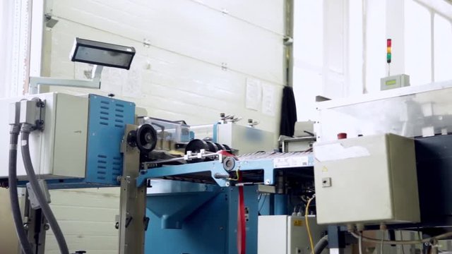 production presses in the printing