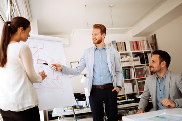 Presentation and training in business office