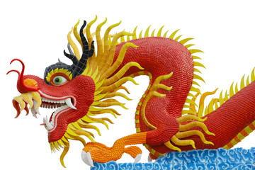 Stock Photo:.Dragon statue