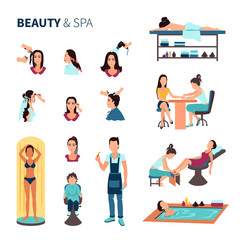 Beauty Salon Spa Set