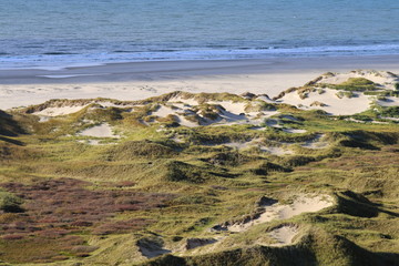 Dünenlandschaft auf Amrum, Nordsee