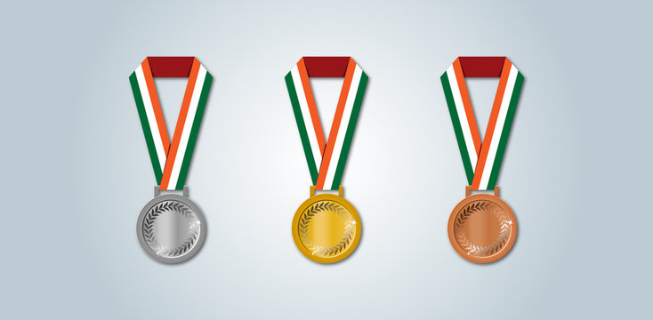 Medallas de plata, oro y bronce de Irlanda