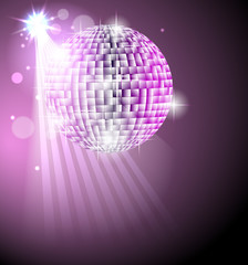 Vector abstract background with light effects.