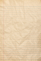 Vintage Grungy Lined Paper