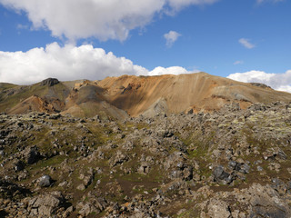 Im Hochland bei Landmannalaugar in Island