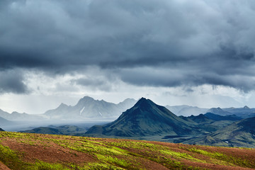 trekking in Iceland