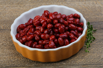 Red canned kidney beans