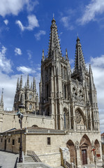 Fototapeta premium cathedral in Burgos, Spain