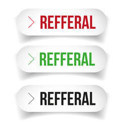 Referral button bubble set