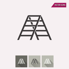 Ladder - vector icon.