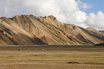 Hochland bei Landmannalaugar in Island