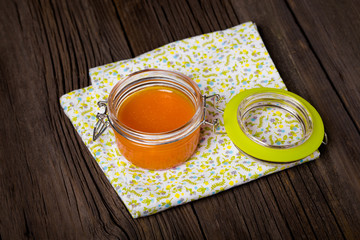 Homemade delicious heatlhy pumpkin marmalade