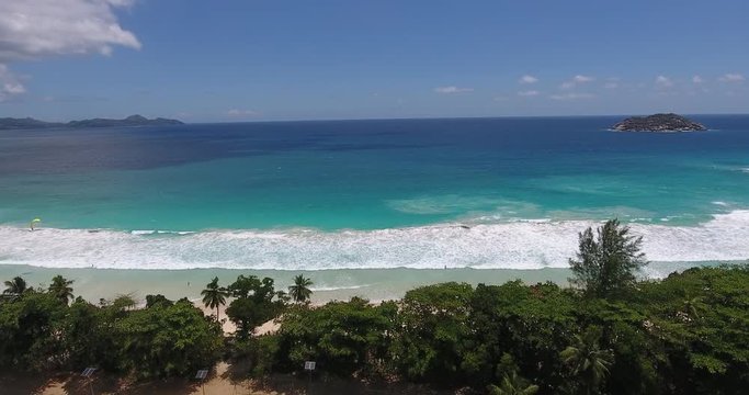 Strand Grand Anse, Mahe Seychellen 