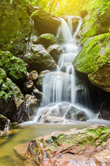 Fototapeta premium San Ngorn Waterfall.