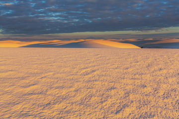 White sands