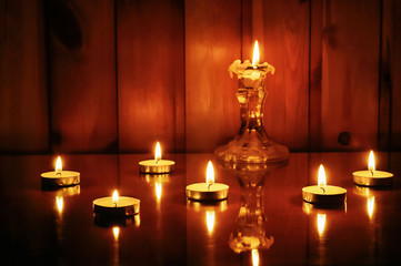 Relax by candlelight