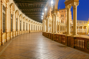 Seville. Spanish Square.