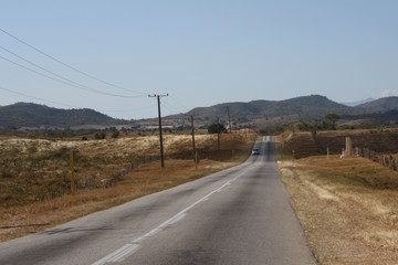 Kuba, Landschaft in Südkuba in der Nähe von Trinidad