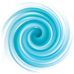 Fototapeta premium Vector blue swirling backdrop