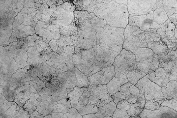 Aged cracked concrete stone plaster wall background and texture