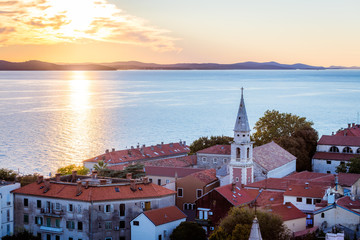 Panorama der Altstadt von Zadar, Kroatien